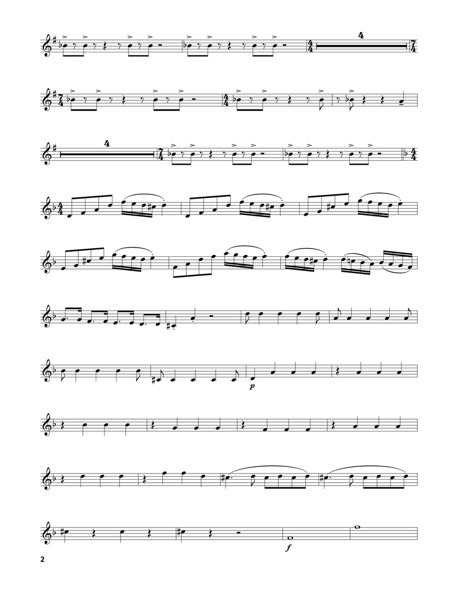 Mozart And Memories Mozart And Memories Violin Solo scores gallery preview page 2