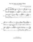 Far, Far Away on Judea's Plains (in the style of George F. Handel), Two Piano