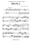WF Bach: Duet No. 1 for Flute Duo