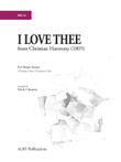 I Love Thee for Brass Sextet