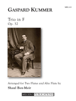 Trio in F, Op. 32 for Flute Trio