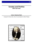 Sonatas and Partitas for Clarinet Solo, Duet, Trio and Quartet mini preview