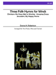 Three Folk Hymns for Winds for Two Flutes, Oboe and Clarinet mini preview