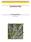 Quicksilver Rag for Flute Quartet or Choir