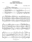 Four Dances for Three Trombones
