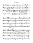 Nimrod from the Engima Variations for Trombone Quartet Brass Quartet scores gallery preview page 3