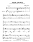 Josquin: Five Duets for Oboe & English Horn Duo