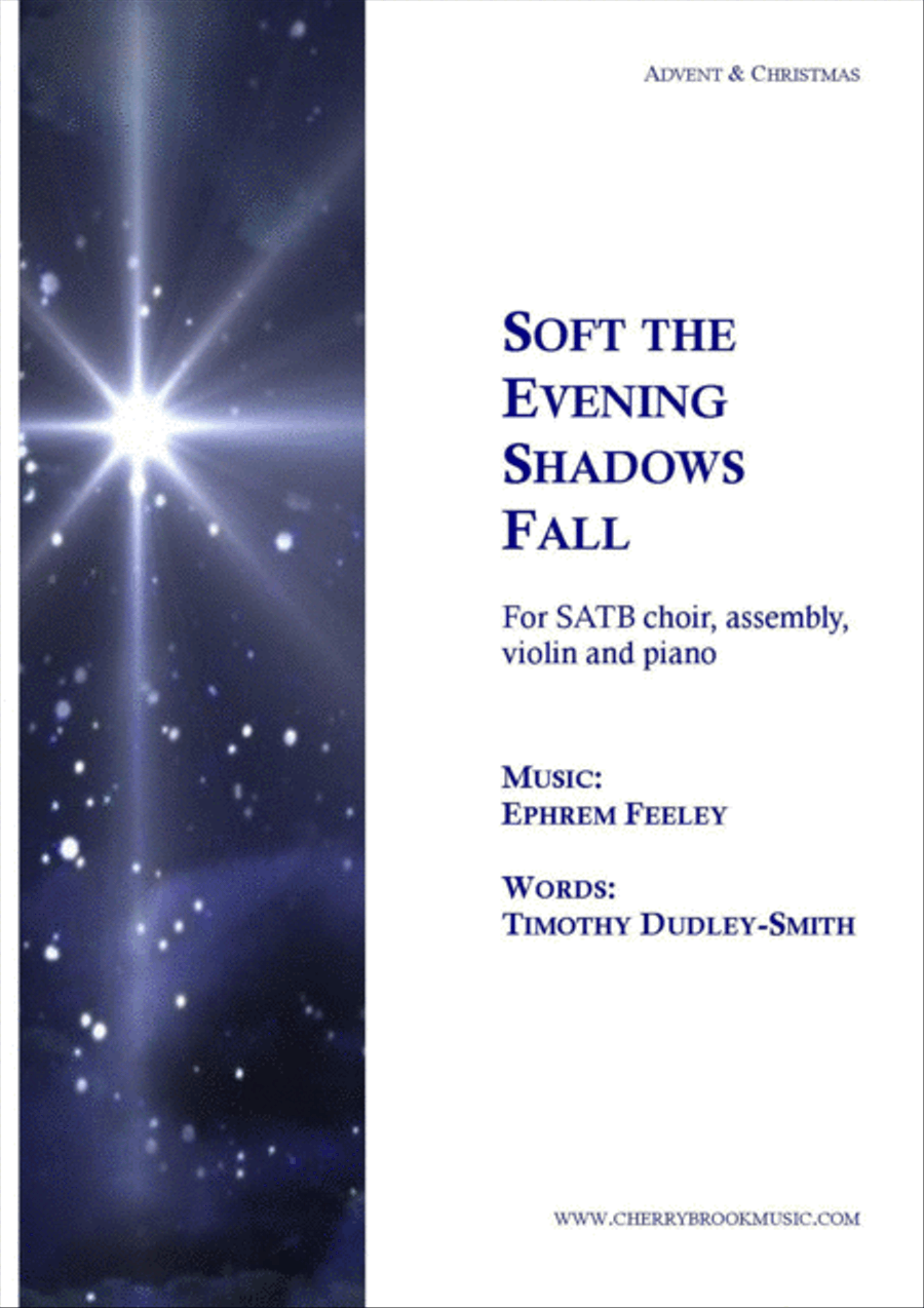 Soft the Evening Shadows Fall Choir scores gallery preview page 1