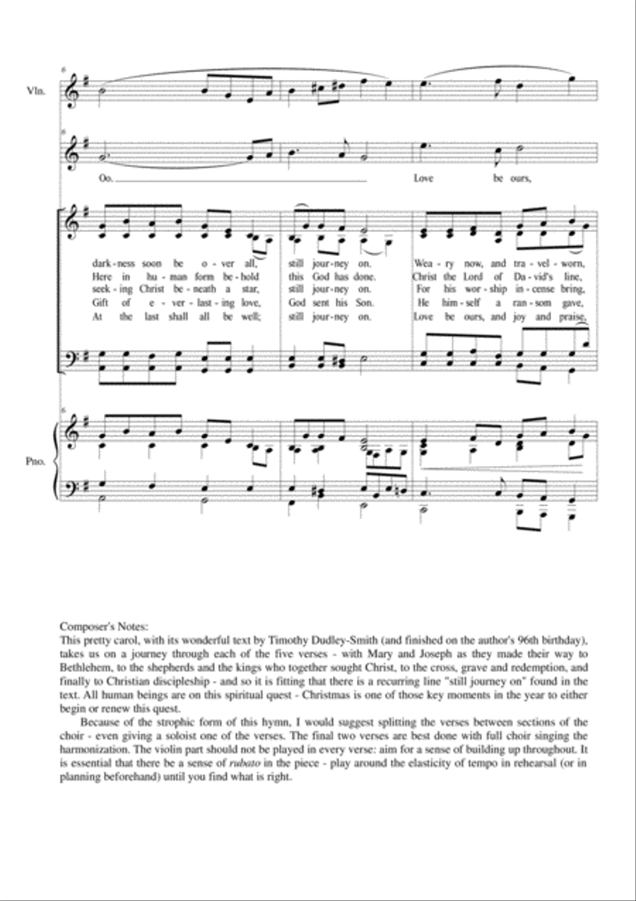 Soft the Evening Shadows Fall Choir scores gallery preview page 3