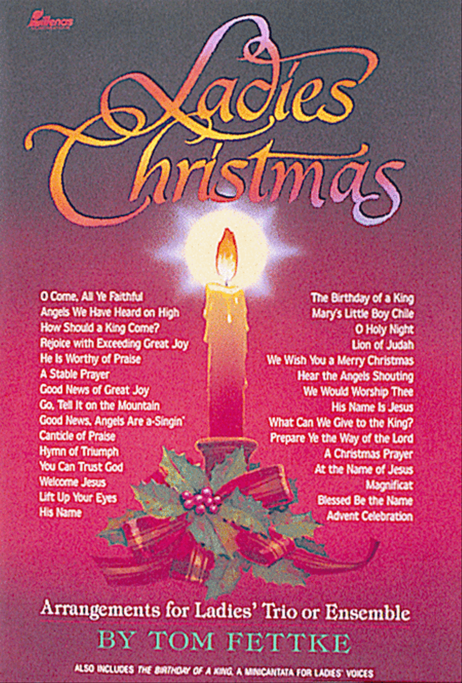 Ladies Christmas - Book - Choral Book Choir scores gallery preview page 1
