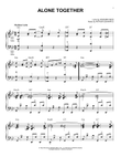 Alone Together (arr. Gary Meisner)