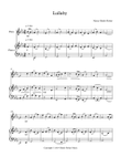 Lullaby #1.5 for flute and piano