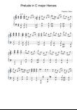 Prelude in C major (Heroes)