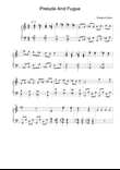 Prelude and Fugue