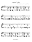 Six hymns for prayer - Sweet Hour of Prayer, I Need Thee Every Hour and four more
