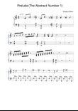 Prelude (The Abstract Number 1)