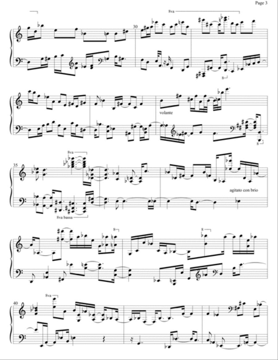 Pastiche for Piano on Kaikhosru Shapurji Sorabji Op.6 Piano Method scores gallery preview page 4