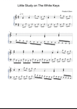 Little Study on The White Keys