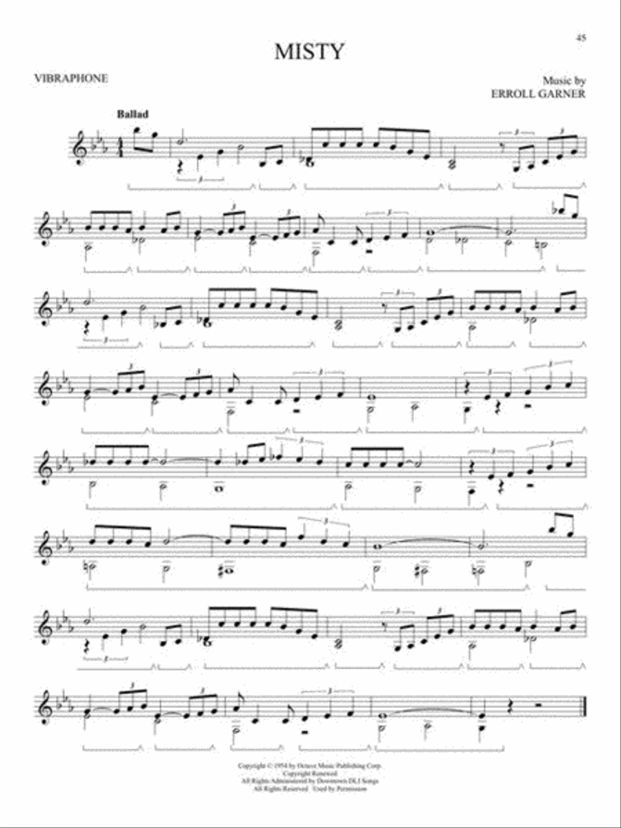 First 50 Songs You Should Play on Vibraphone Vibraphone scores gallery preview page 6