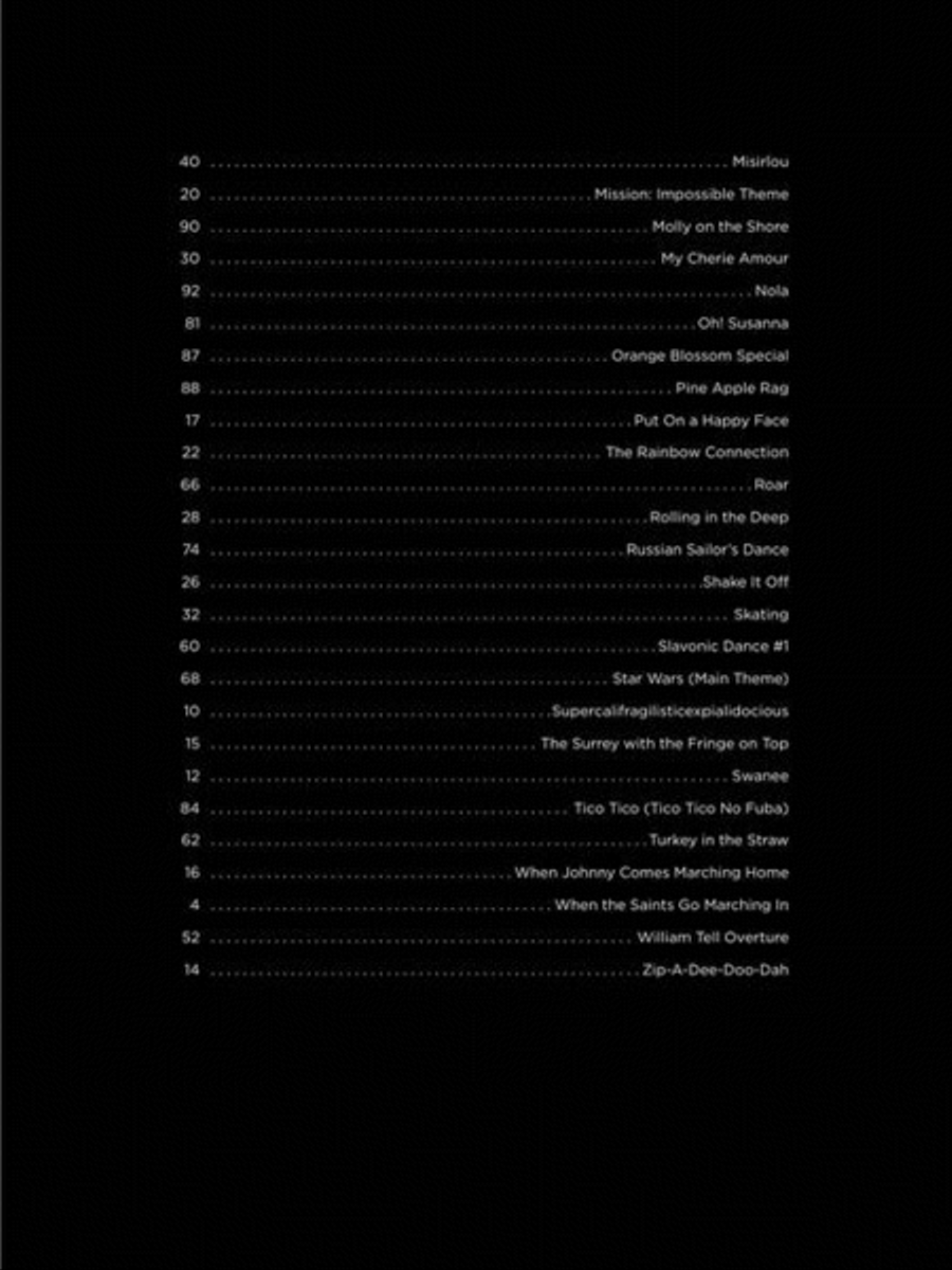 First 50 Songs You Should Play on Xylophone Percussion scores gallery preview page 4