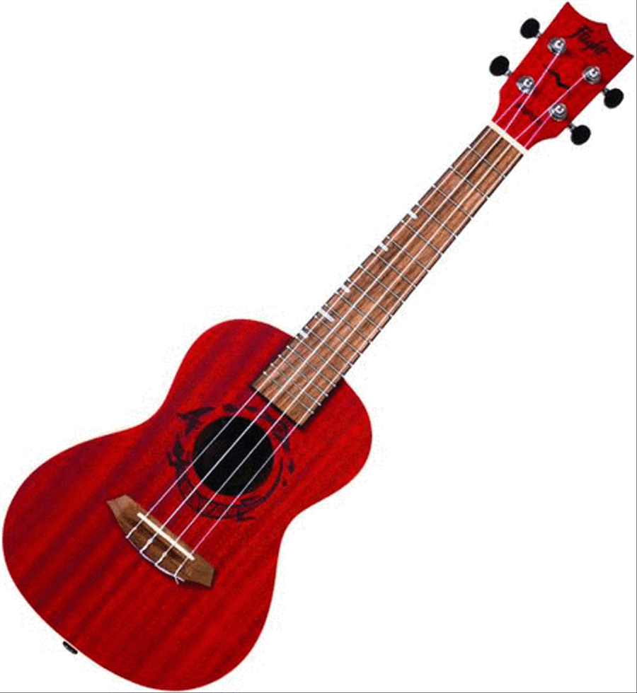 Coral Mahogany Concert Ukulele Ukulele scores gallery preview page 2