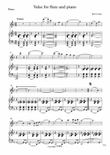 waltz for flute and piano