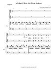 Michael, Row the Boat Ashore - vocal duet and piano mini preview