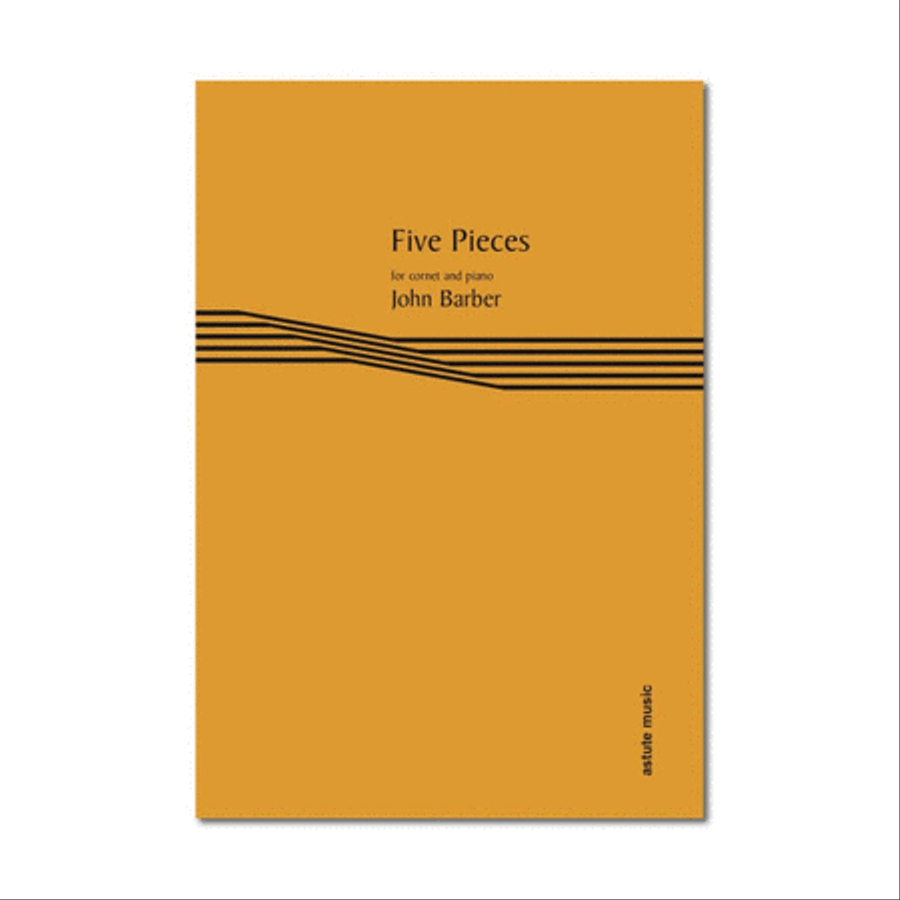 Five Pieces Cornet scores gallery preview page 1