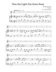 Now the Light Has Gone Away (Hymn Tune: MÜDE BIN ICH)