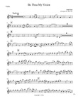 Be Thou My Vision Violin