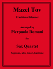 Mazel Tov - For Sax Quartet