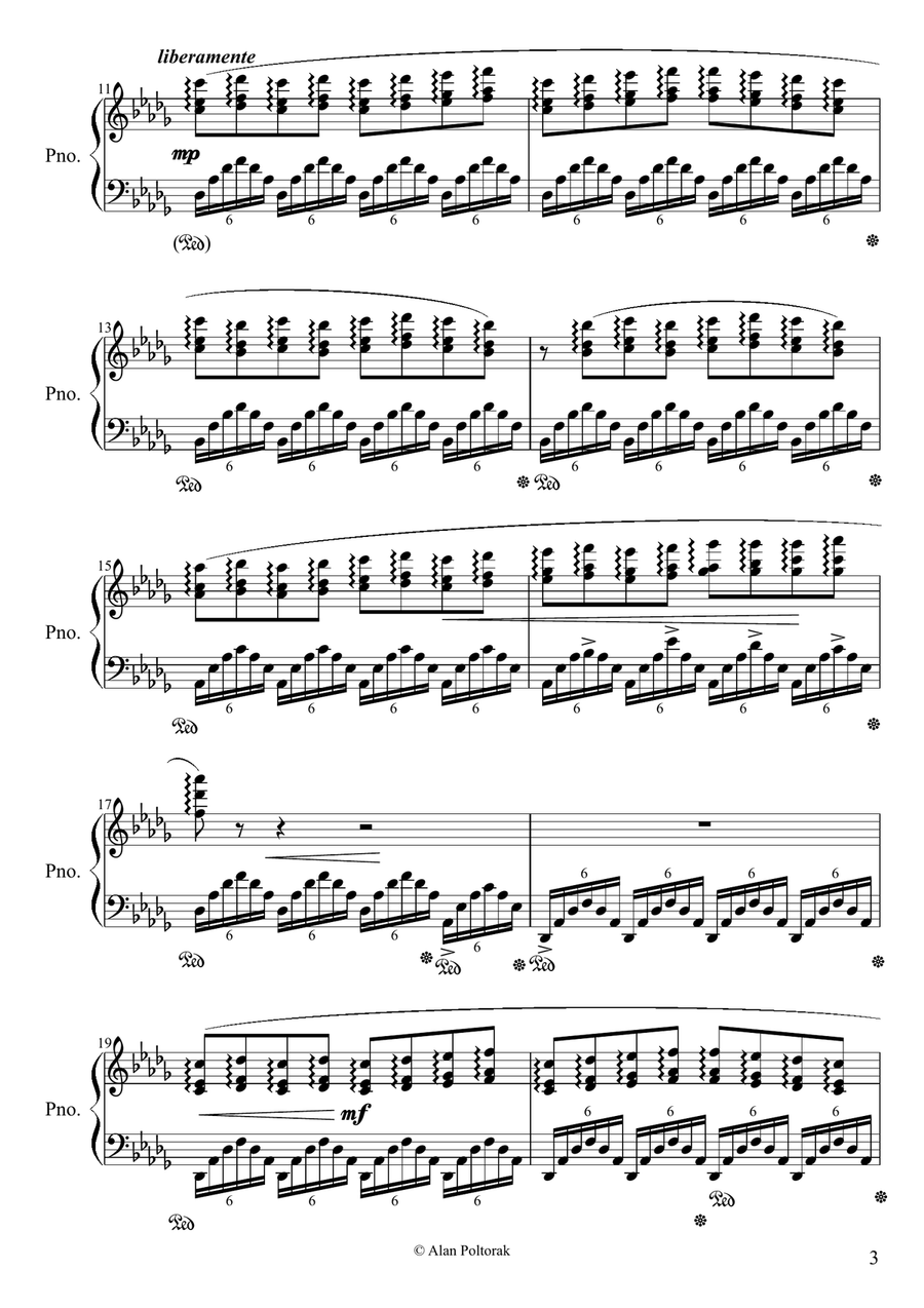 Daydream Daydream Piano Solo scores gallery preview page 3