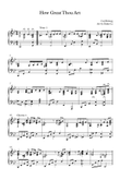 How great thou art