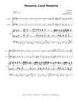Hosanna, Loud Hosanna (Trombone Duet - Organ accompaniment) mini preview