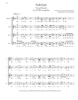Hallelujah from Messiah in C - SATB Acappella