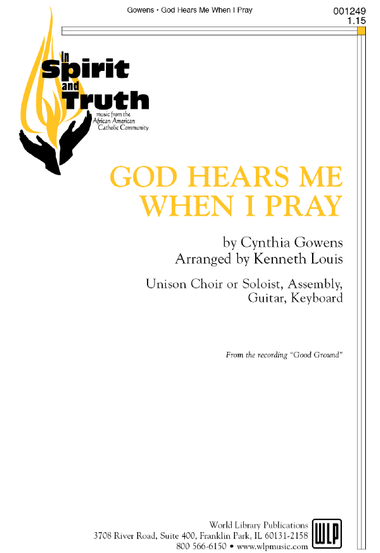 God Hears Me When I Pray