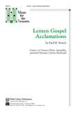 Lenten Gospel Acclamations