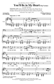 You'll Be In My Heart (Pop Version) (from Tarzan) (arr. Ed Lojeski)