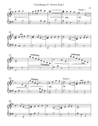 Carrickfergus B-Version, Harp I Celtic Harp scores gallery preview page 3