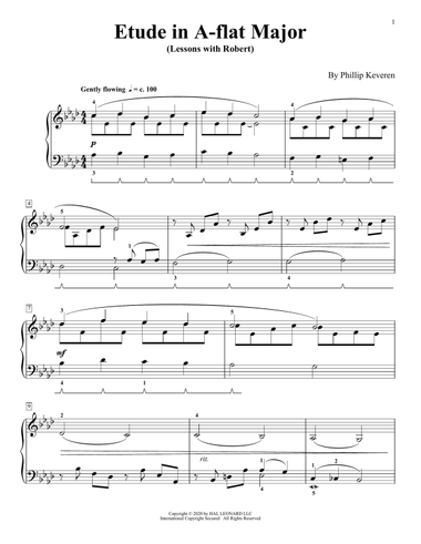 Etude In A-Flat Major (Lessons With Robert)