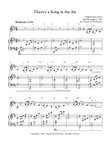 There's A Song in the Air - Piano and Violin