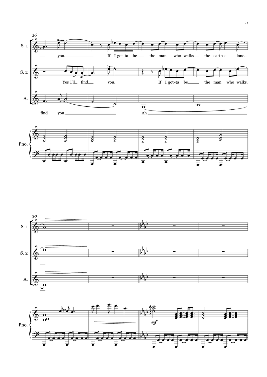Ballad Of The Mighty I Ballad Of The Mighty I Small Ensemble scores gallery preview page 6