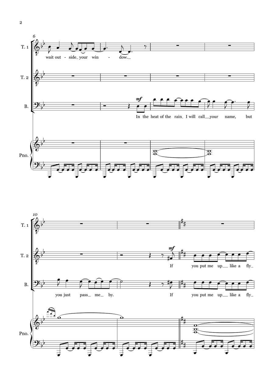 Ballad Of The Mighty I Ballad Of The Mighty I Small Ensemble scores gallery preview page 3
