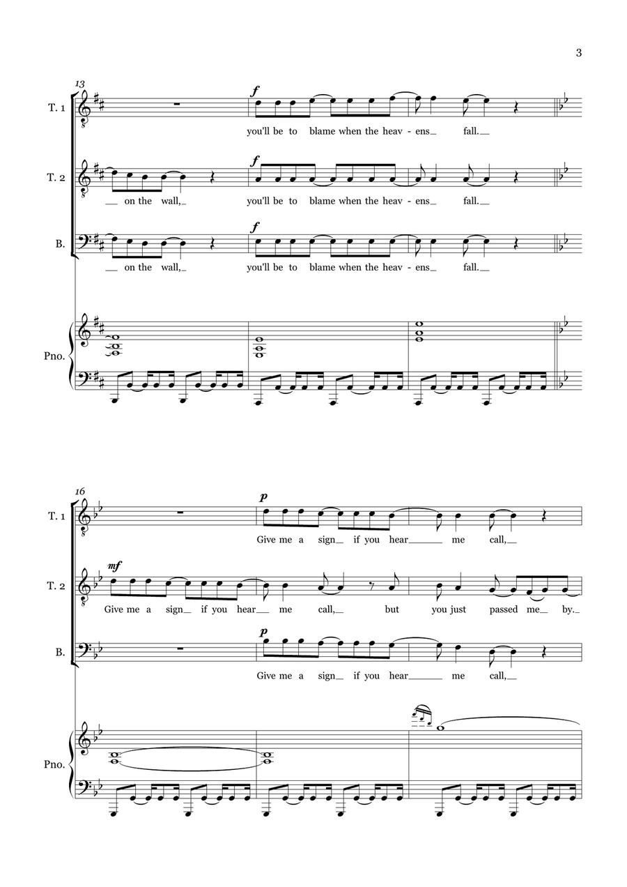 Ballad Of The Mighty I Ballad Of The Mighty I Small Ensemble scores gallery preview page 4
