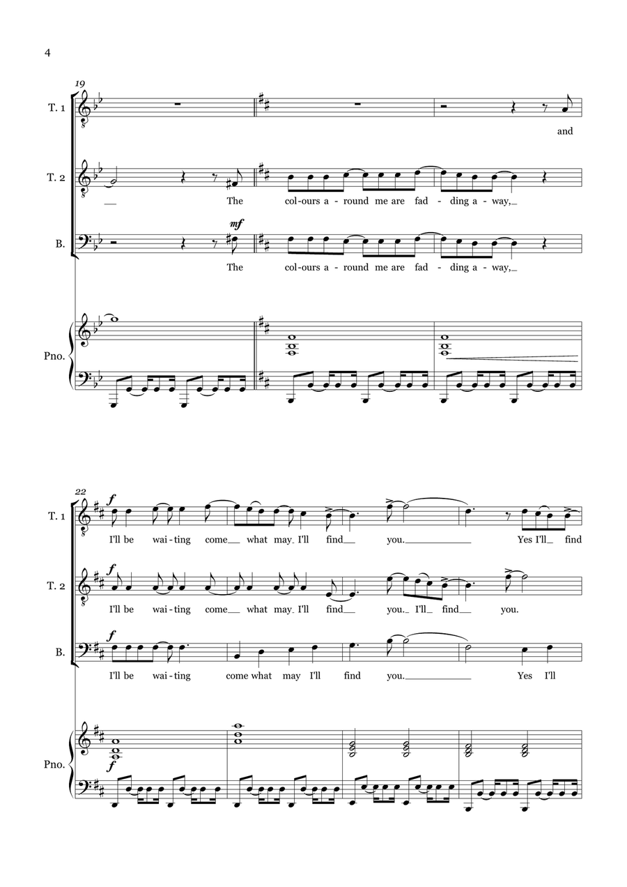 Ballad Of The Mighty I Ballad Of The Mighty I Small Ensemble scores gallery preview page 5