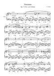 Chopin Nocturne Op.72 No.1