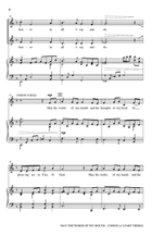 May the Words of My Mouth Unison Choir scores gallery preview page 5