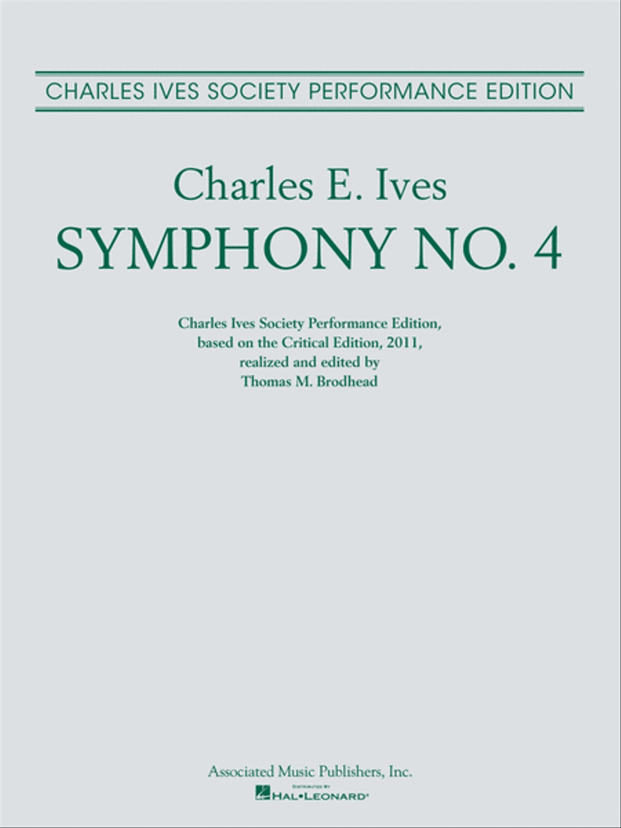 Symphony No. 4 Orchestra scores gallery preview page 1
