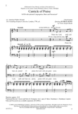 Canticle of Praise