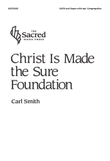 Christ Is Made the Sure Foundation